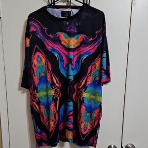 Multicolor Abstract Men's Shirt